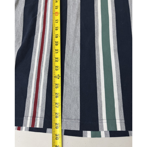 Vtg 90s Preppy Old Money Rugby Equestrian Striped Polo XL Y2K Classic Hip Hop - Picture 10 of 12